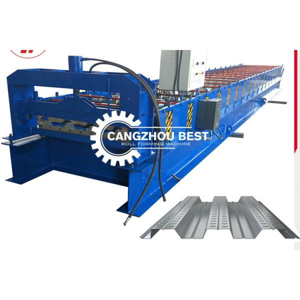 Galvanized Steel Big Power 8-25m/min Metal Deck Roll Forming Machine