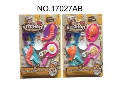 Educational Funny Childrens Toy Kitchen Sets for Food Cooking Cutting