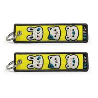 Merrowed Borde bordou portas-chaves/etiquetas chaves personalizadas