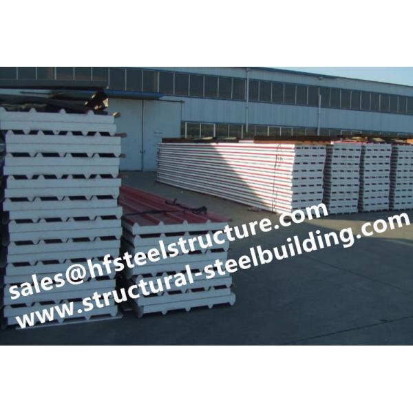 EPS Sandwich Cold Room Panel Width 950mm Used For Wall and Roof Decoration
