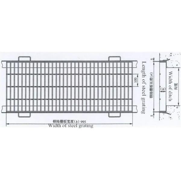 DIP caliente galvanizado HDG escaleras de acero escaleras para escaleras de acero guarnición de talón grilleta de barranca segura
