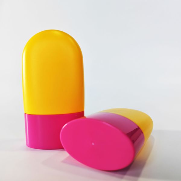 50ml Sunscreen Isolation Cream Sunscreen Lotion Bottle BB Cream Skin Care Cosmetic Plastic Bottle