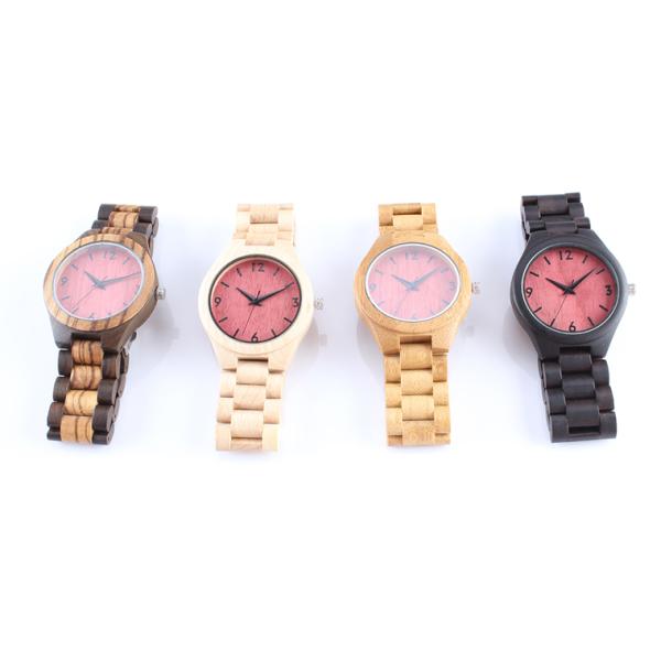 Логотип бамбуковых деревянных наручных часов кварца Японии Miyota изготовленный на заказ для людей