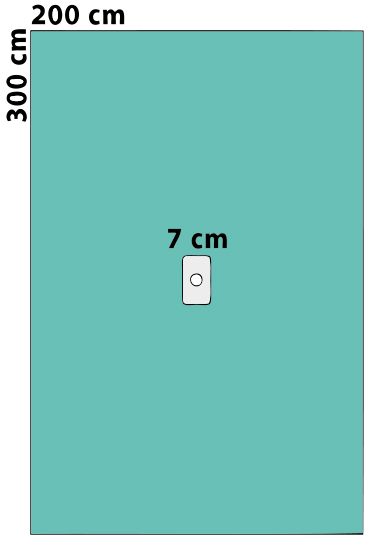 Quirúrgico disponible material de la extremidad superior de los PP SMS cubre con los tenedores del tubo