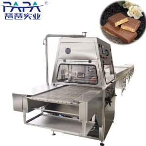 Chocolate Egg Roll Enrobing Chocolate Enrober Machine Automatic 304 SS