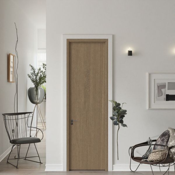 Bedroom Solid Wood Modern Interior Doors Visible Invisible Hinge Option