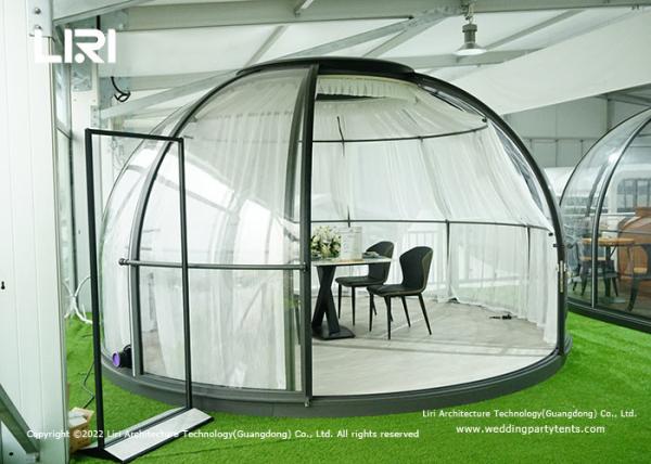 360 Degree Transparent PC Bubble Crystal Dome Tent Outdoor Leisure Restaurant House