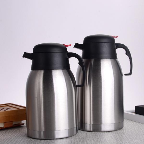 Stainless Vacuum Water Bottle Compact Whistling Tea Coffee Kettle with Classic Design