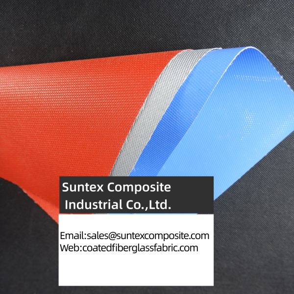 Excellent high & low temperature resistance Silicone Coated Fiberglass Fabric for Fire blankets, emergency fire escape curtains, welding fire shielding cloth
