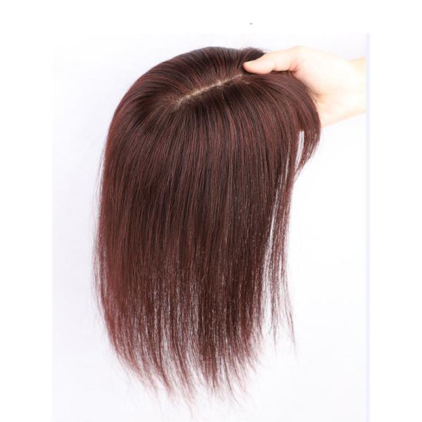 100% Virgin Human Hair Fashionable Toupee For Women Heavy Density Injected Technique