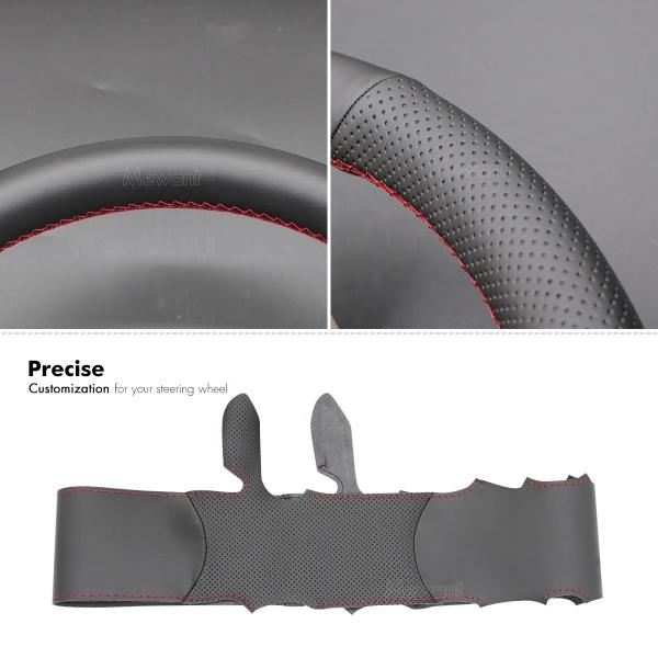DIY vegan leather steering wheel cover for Holden Commodore Berlina Calais Caprice Statesman Ute 2006-2013