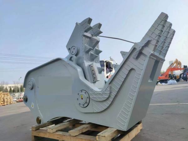 Durable / Heavy Duty Hydraulic Concrete Pulverizer For 35ton 40 Ton Excavator