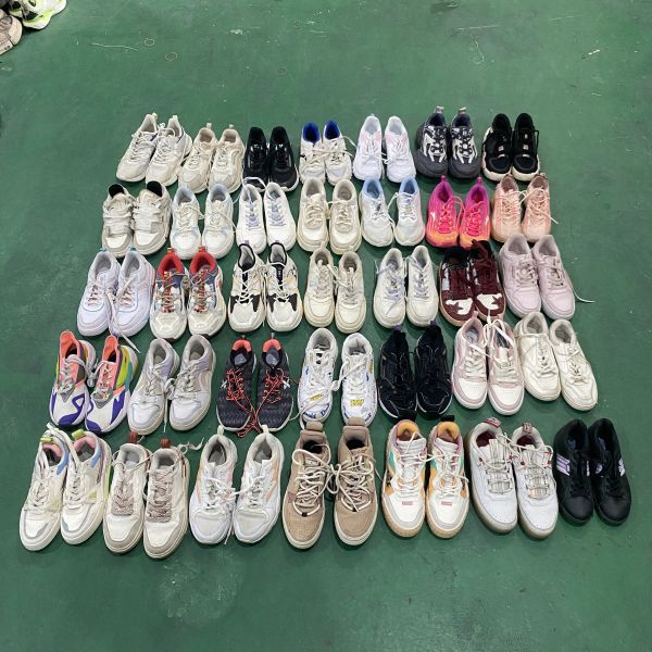 All Season Second Hand China Brand Women's Shoes Mixed Colors 2nd Hand Shoes
