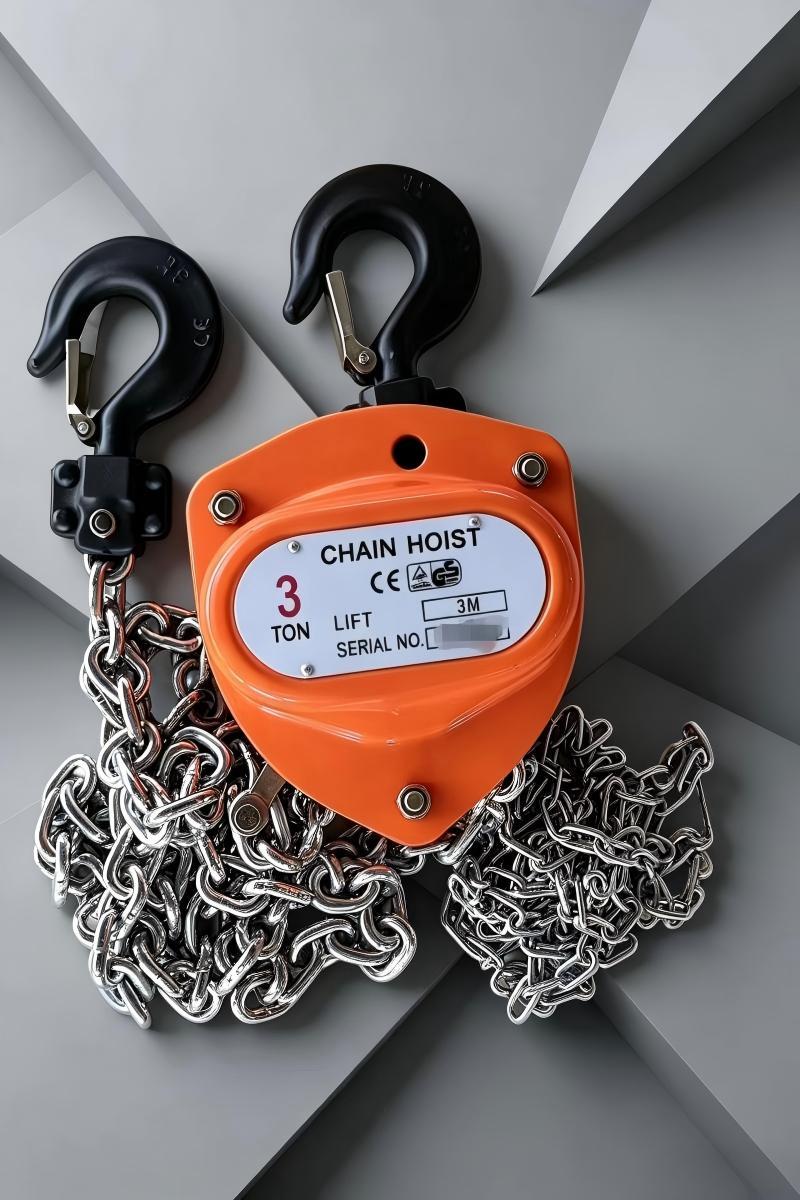 G80 Chain Hand Chain Block Durable Heavy Duty Chain Block For Industrial Construction