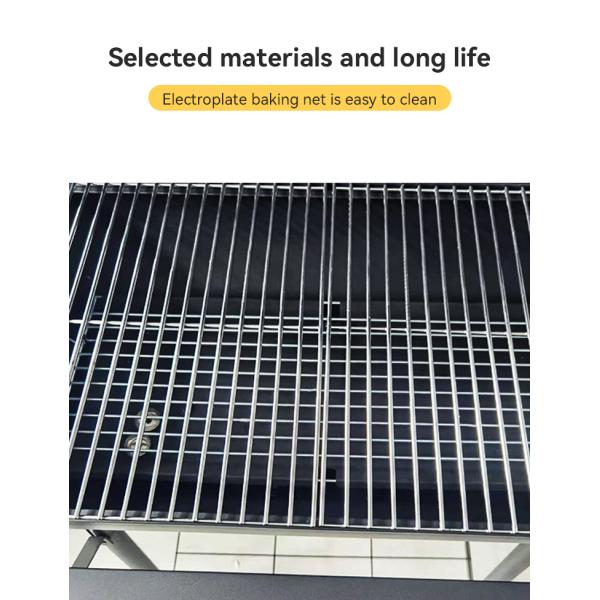 Грудное свинье ягненок колючка жареное курица барбекю гриль с кислородом истощение устройство безопасности