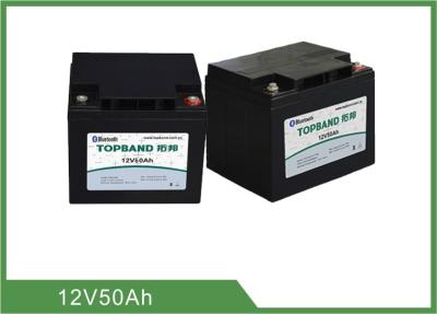 bateria de lítio de 50Ah Bluetooth, certificação das baterias MSDS de LFP