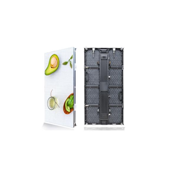 P4.81 Interior Stage Rental LED Display 500*1000mm Cabinet Size Curved Shape