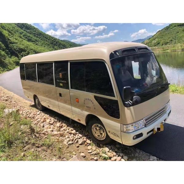 Used Mini Bus Toyota Coaster 15B Engine 23/29 Seats Used Passenger Bus Low Kilometer