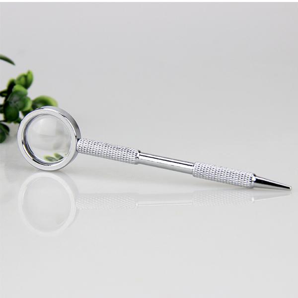 Facial Reflexology Tool with Magnifying Glass and Massage Needle Around 11cm Ear Probe
