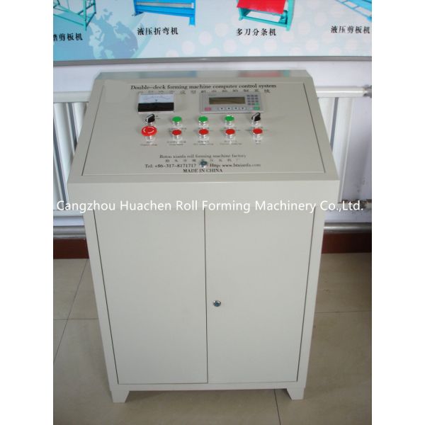 Building Material Iron Sheet Roof Corrugated Roll Forming Machine with 0.3-0.6mm Thickness 1200mm Width and 11 Stations Roller
