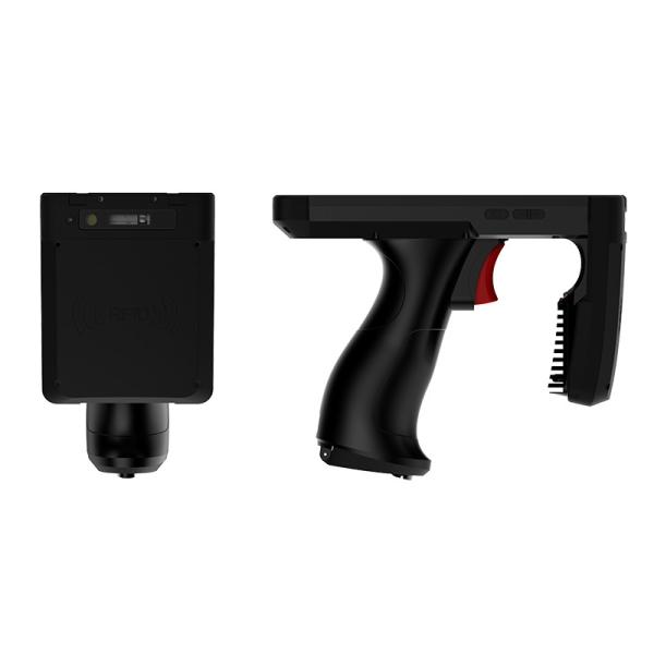 Portable Handheld RFID Reader IP65 Barcode Scanner HF For products tracking