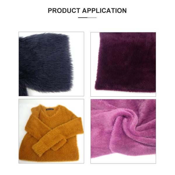 Пряжа 100% нейлона пряжи пингпонга пера для вязать свитера шарфа