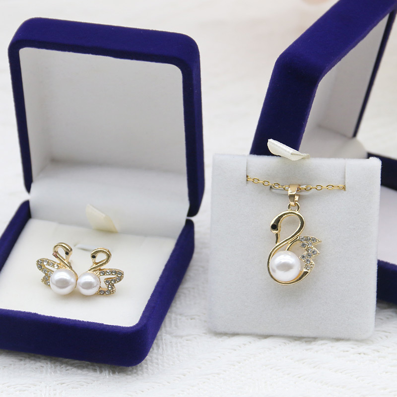 Custom Designed Velvet Jewelry Box Collection With Minimalistic Rectangular Shape