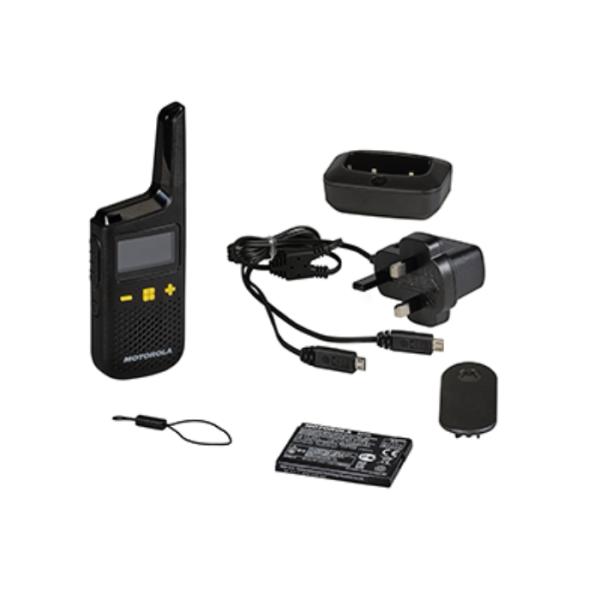 100g Twin Pack XT185 Walkie Talkie Unlicensed Business Two-Way Radio for Long Range