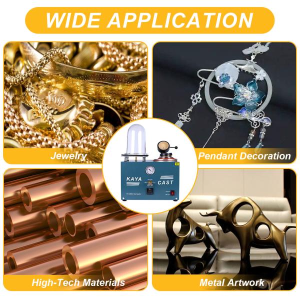 Experience KAYA CAST Jewelry Vacuum Investing Casting Melting Machine For Jewelry Manufacturing