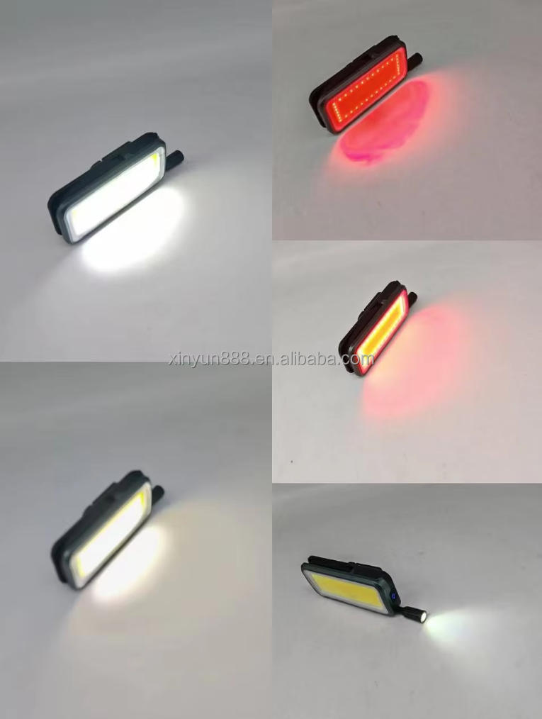 Cross-border Magnetic Bendable LED Working Lamp Auto Repair Repair Lamp Charging Outdoor 360° Bendable Soft Tube Flashlight