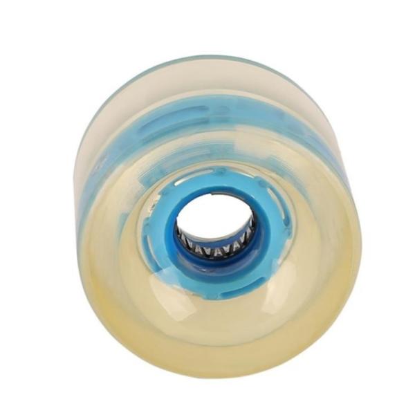70mm Polyurethane Skate Wheels With Led Flashing Clear Type