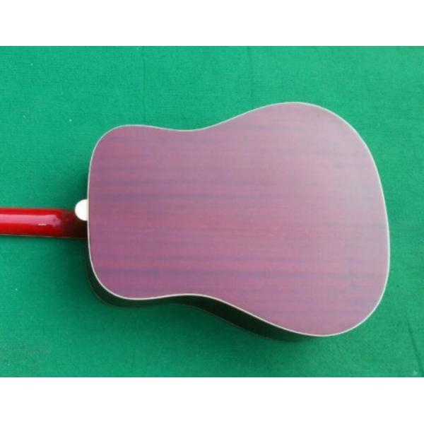 2018 Orange Sunburst Dovo acoustic guitar