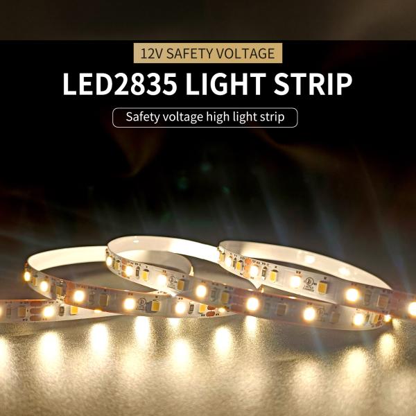 2835 Dimmable Led Strip Lights 10mm Waterproof Support Customization