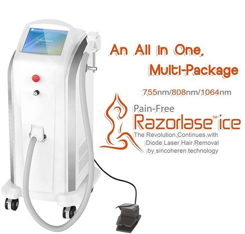 5MS - 400MS Diode Laser Hair Removal Machine