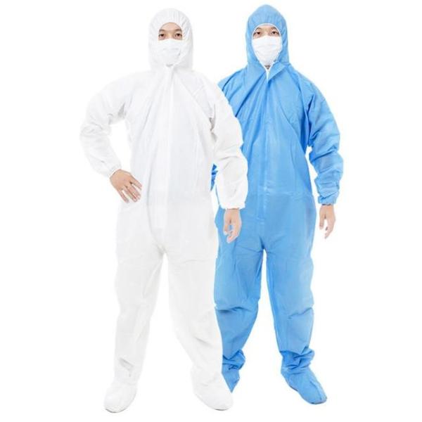 Personal Safety Disposable Protective Suit Infection Control For Lab /
