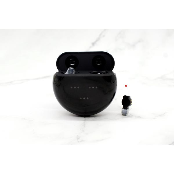 Черные невидимые слуховые аппараты 20H CIC самые небольшие в канале