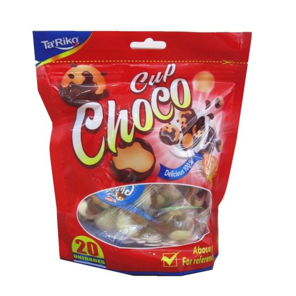 O saco saudável de Chips Cookies Star Cup In do chocolate para crianças ensaca o bloco