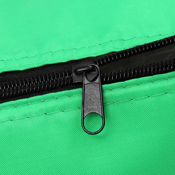 Non-Woven Polypropylene exterior and thermal food safe foil lining, logo cooler, ice box for premium, super market gift