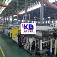 L'extrudeuse pour animaux de compagnie ondulée de 2500 mm, ligne d'extrusion creuse de carton PPE