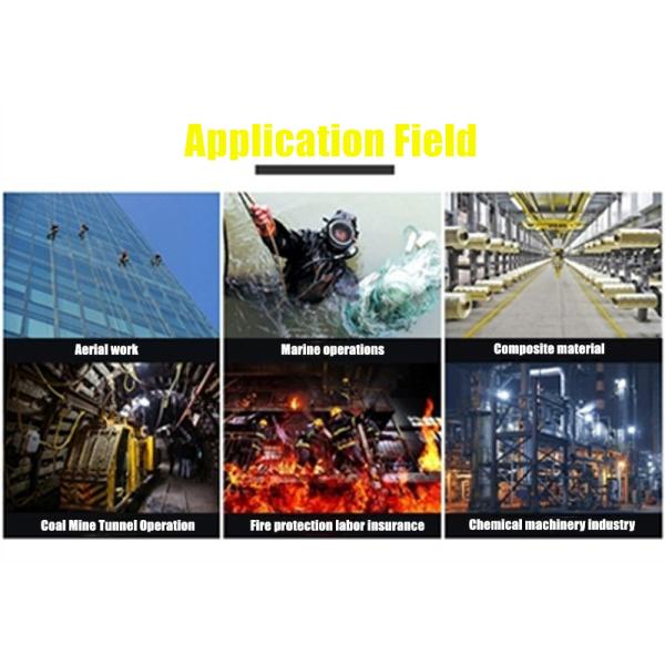 Aramid fiber Kevlar braided rope high temperature wear-resistant and cut-resistant glass tempering furnace roller rope