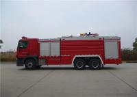 265KW 6x4 conduisant les camions de pompiers commerciaux arrosent et écument camion de pompiers de bateau-citerne