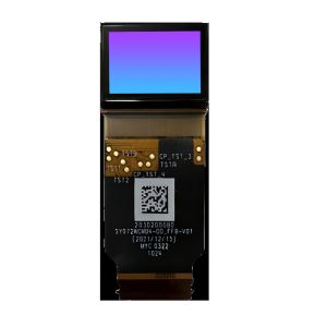 0Module d'affichage micro OLED de 72 pouces 1920x1200 Résolution 61 broches Interface MIPI 2000 C / D pour un affichage optimal