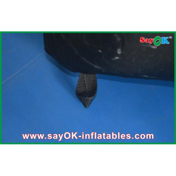 Приведенная будочка фото освещает черный шатер будочки фото 2 дверей открытия раздувной для украшения рождества