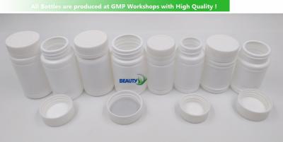 Custom Empty Cosmetic Bottles HDPE PET Plastic Containers Food Grade Inner Coating