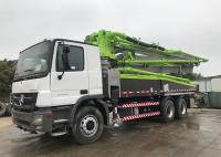 Ciment Crane Truck, camion de pompage concret de Zoomlion 38 mètres de haute résistance