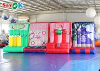 Quintal inflável 4 dos jogos exteriores em 1 lápis inflável Ring Throwing Game