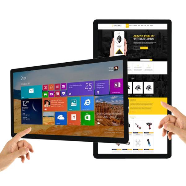Interactive Digital Bulletin Board 21.5Wall Hotel Hospital Kiosk Electronic Screen Indoor Advertising Screens Players