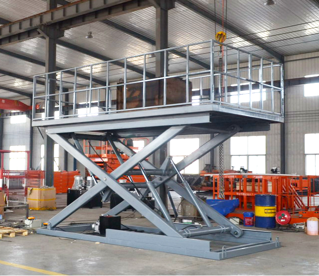 CE Certified Scissor Car Lift for Garages Portable Vehicle Transport