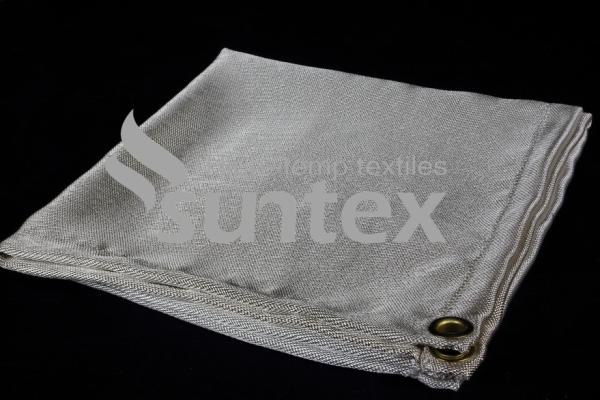 Fogo revestido do rolo da cobertura da soldadura da tela da fibra de vidro do silicone - cobertura resistente para soldar