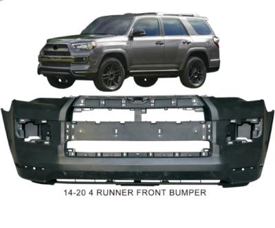 Toyota 4 Runner Car Modification Accessories ABS Plastic Front And Rear Bumper
